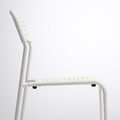 VANGSTA / ADDE Table and 6 chairs, white/white, 120/180 cm