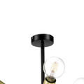 GoodHome Pendant Lamp Monzoni E27, black