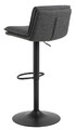 Bar Stool Flynn, dark grey