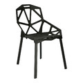 Chair Gap Simplet, PP, black