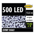 Christmas Lights 500 LED Bulinex 12.5 m, indoor/outdoor, cool white