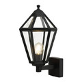 GoodHome Garden Outdoor Wall Lamp Radley E27 IP44, black