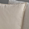GURLI Cushion cover, unbleached, 65x65 cm