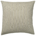 KORALLBUSKE Cushion cover, light beige/anthracite, 50x50 cm