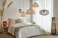 GoodHome Pendant Lamp Wutai 1 x 40W E27 38cm, dark bamboo