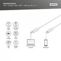 Digitus Cable Lightning to USB-C DB-600109-020-W