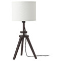 LAUTERS Table lamp, brown ash, white