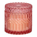 Candle in Glass 10.5cm, pink