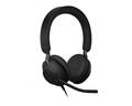 Jabra Evolve2 40 SE UC Stereo Headset, USB-C & USB-A, Black