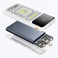 AWEI Power Bank Powerbank 10000mAh 22.5 W P77K Integrated Cable