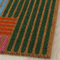 SPÅRDJUP Door mat, indoor, multicolour/stripe, 40x60 cm