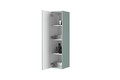 Bathroom Wall-mounted High Cabinet MDF Nicole 140cm, sage