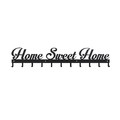 Wall Hanger Home Sweet Home, black