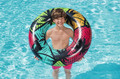 Bestway Inflatable Swim Ring with Handles 91 cm, 1pc, assorted patterns, 10+