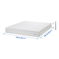 ÅNNELAND Hybrid mattress, medium firm/white, 140x200 cm