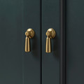 LOMMARP Cabinet, dark blue-green, 102x101 cm