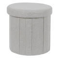 Pouffe Olaf, grey