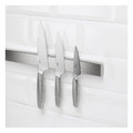 KUNGSFORS Magnetic knife rack, stainless steel