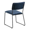 Chair Cornelia VIC, navy blue