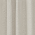 GoodHome Curtain Jacquard 140 x 260 cm, birch