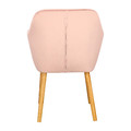 Upholstered Chair Emilia Velvet, dusty rose