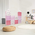 Modular Storage Solution for Children's Room Cubes 2, pink