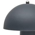 Table Lamp Mushroom, dark grey