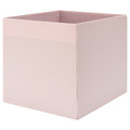 DRÖNA Box, light pink, 33x38x33 cm
