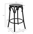 Bar Stool Axel, black