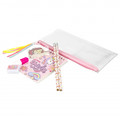 School Set Magical Unicorn - Notepad, Pencil, Hghlighter, Eraser, Sharpener