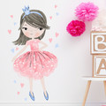 Wall Sticker Set 43x89cm - Princess Pink