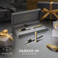 Parker Gift Set Rollerball Pen & Ballpoint Pen IM Steel GT