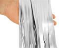 Fringe Deco Curtain 100x200cm, matt silver