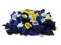 MIMIKO Pets Snuffle Mat for Dogs Size M, yellow, dark blue, blue