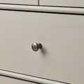 STOREMOLLA Chest of 8 drawers, light grey-beige stained, 171x50x91 cm