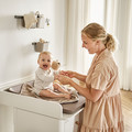 LEANDER topper for changing mat, mocca