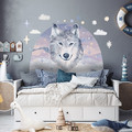 Wall Sticker Set 119x82cm - Wolf