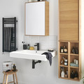 GoodHome Bathroom Wall Cabinet Avela 20 cm, oak effect