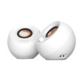 Creative Pebble Pro 2.0 Desktop Speakers, White