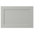 LERHYTTAN Door, light grey, 60x40 cm