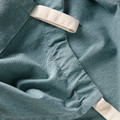 GRILLTIDER Apron, grey-turquoise, 67x85 cm