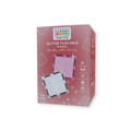 Cleverclixx Magnetic Tiles Glitter Tiles Pack Transparent / Pink - 16 pieces, 3+