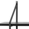 Wall Shelf Combination Belfast 2, grey/black