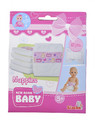 New Born Baby Doll Nappies 5pcs 3+