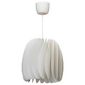 SKYMNINGEN Pendant lamp, white