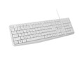 Natec Wired Keyboard Nautilus US Slim, white