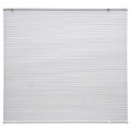 HORNVALLMO Pleated blind, white/top-down bottom-up, 100x130 cm