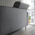 SLATORP 2-seat sofa, Hakebo dark grey