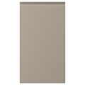 UPPLÖV Front for dishwasher, matt dark beige, 45x80 cm