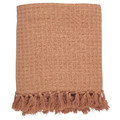 Blanket Throw Waffle 150x200cm, ocher